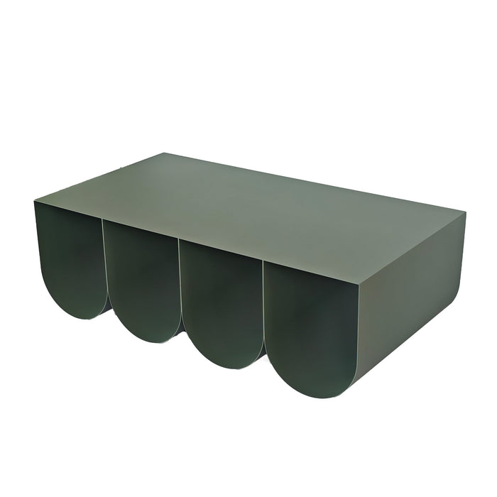Vionta 1.1cm Coffee Table - Sage Green