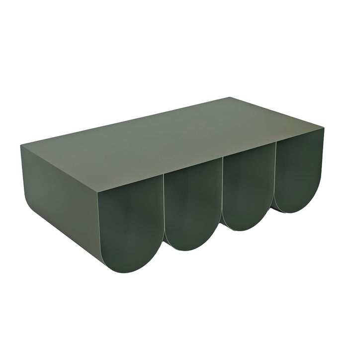 Vionta 1.1cm Coffee Table - Sage Green