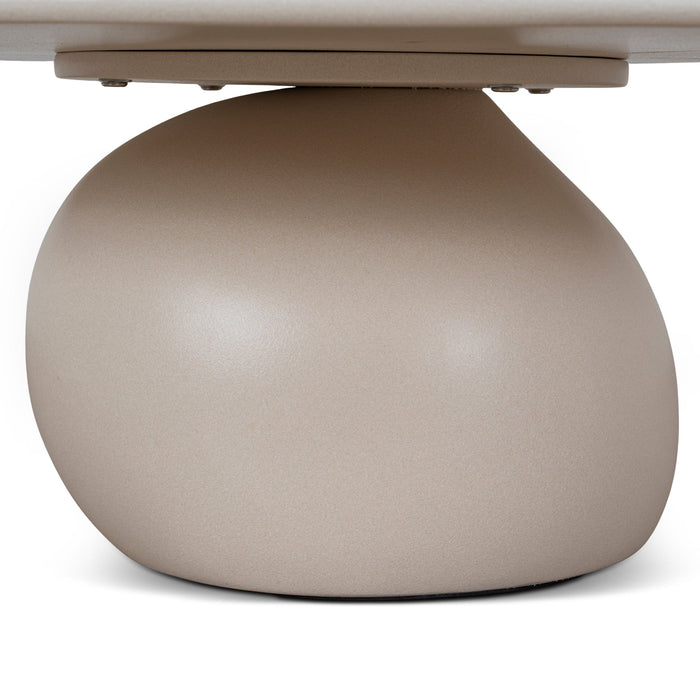 Novi 100cm Coffee Table - Ivory Beige