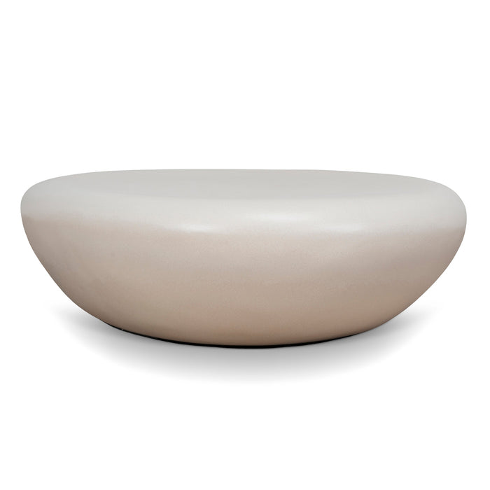 Caliza Nested Coffee Table - Ivory Beige