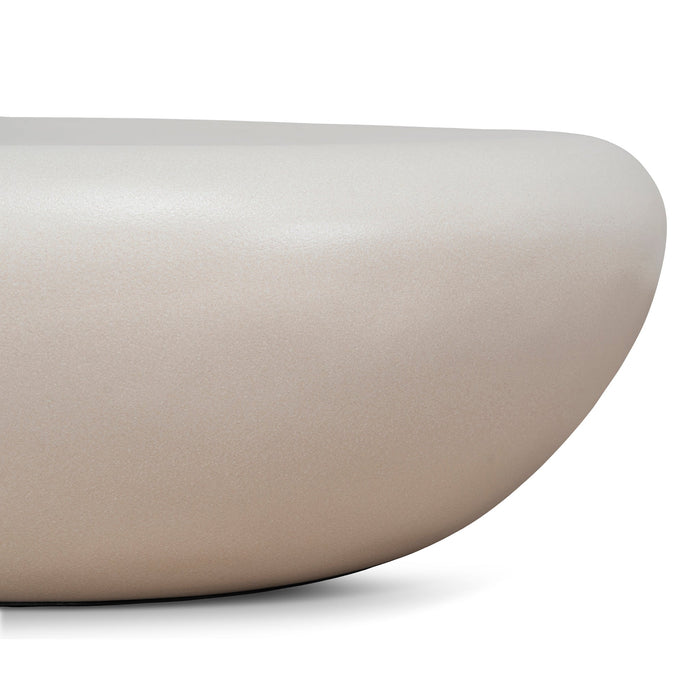 Caliza Nested Coffee Table - Ivory Beige