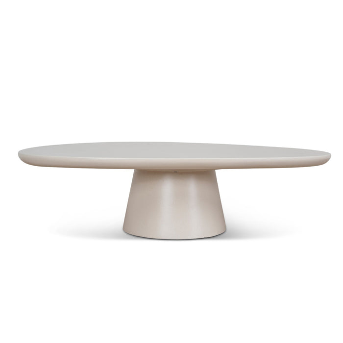 Orana 1.4m Coffee Table - Ivory Beige