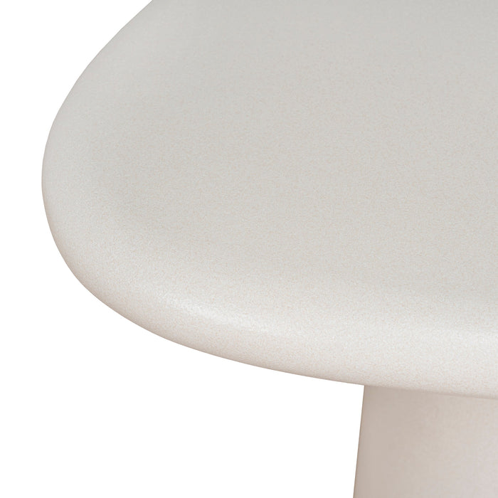 Avenza 60cm Side Table - Ivory Beige