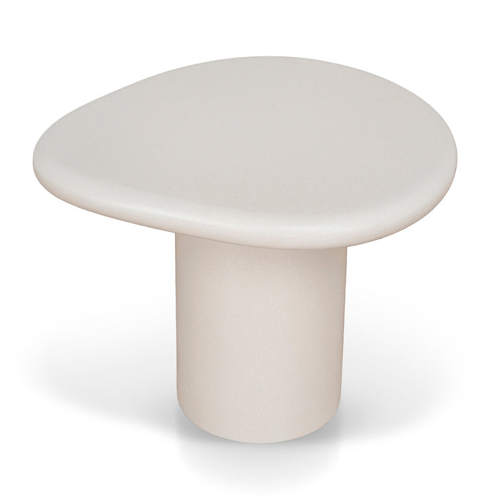 Avenza 60cm Side Table - Ivory Beige