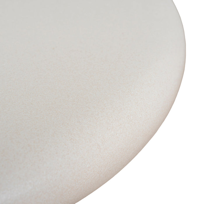 Avenza 60cm Side Table - Ivory Beige