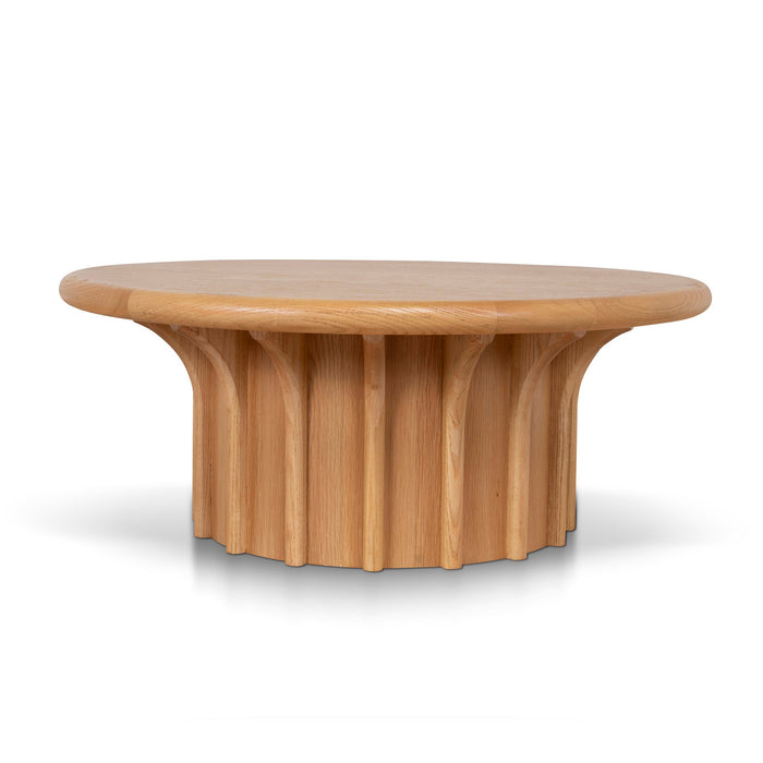 Nereus 90cm Round Coffee Table - Natural