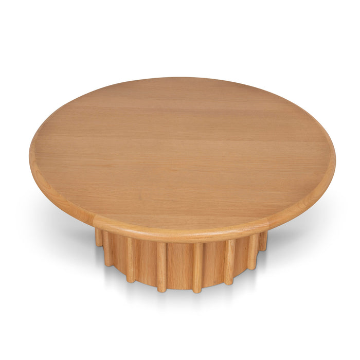 Nereus 90cm Round Coffee Table - Natural