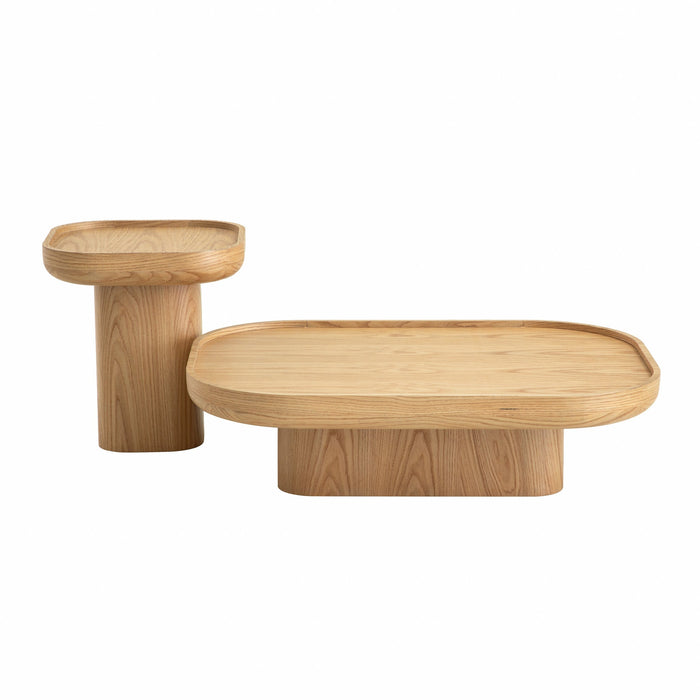 Vellanto Nested Coffee Table - Natural