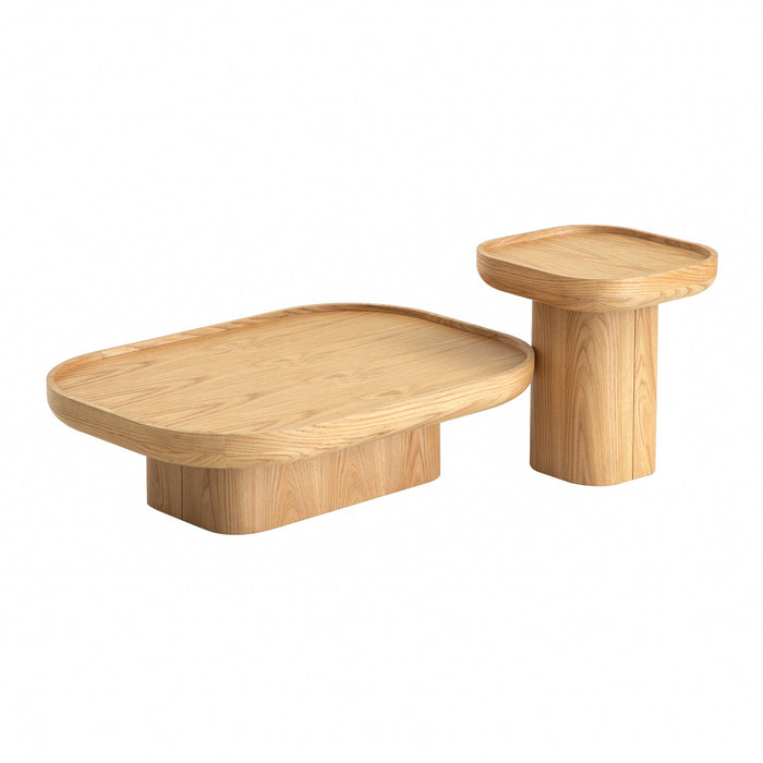 Vellanto Nested Coffee Table - Natural