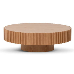Calibre Furniture Alfaro Oak Round Coffee Table