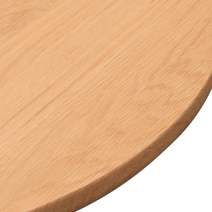 CCF6947-OW Solid Oak Round Coffee Table - Natural