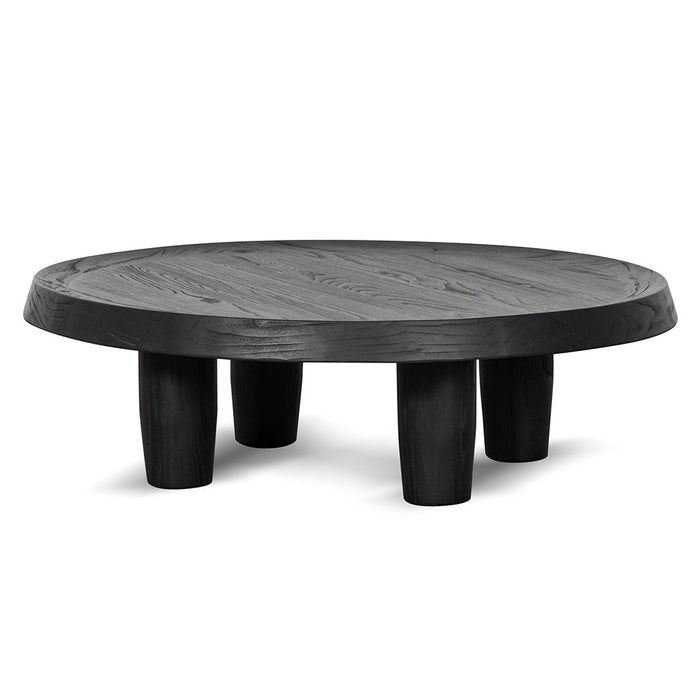 CCF6952-NI 100cm Round Coffee Table - Black