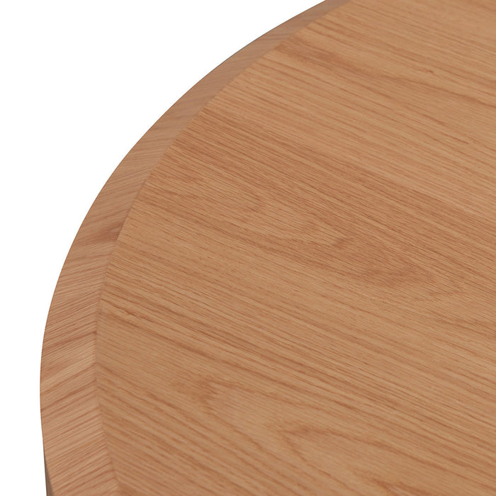 CCF8074-CN 1.2m Round Plinth - Natural Oak