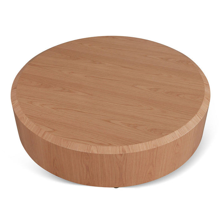 CCF8074-CN 1.2m Round Plinth - Natural Oak