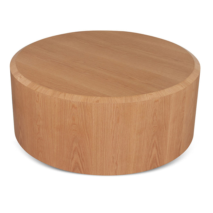 CCF8075-CN 1.2m Round High Plinth - Natural Oak