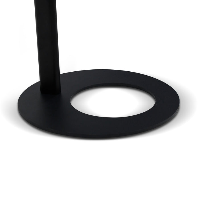 CCF8161-SU 50cm Wooden Side Table - Full Black