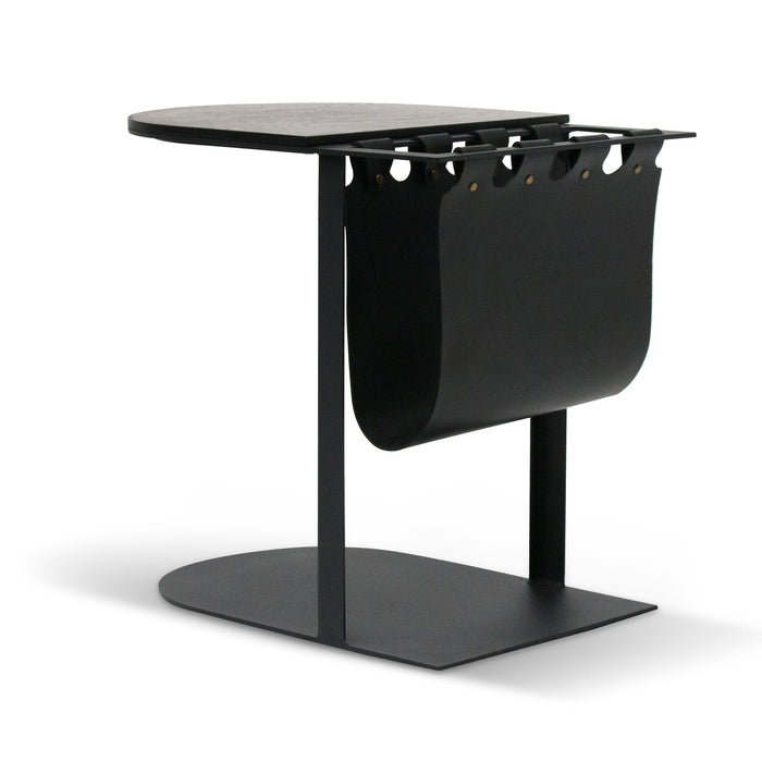 CCF8162-SU 55cm Side Table - Full Black