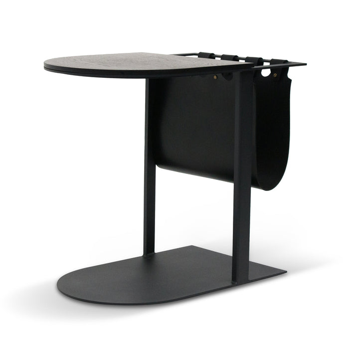 CCF8162-SU 55cm Side Table - Full Black