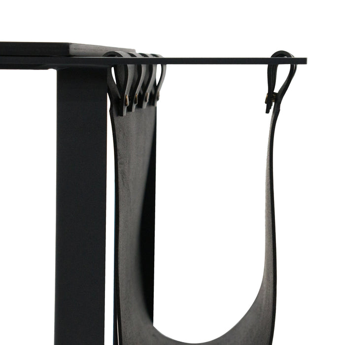 CCF8162-SU 55cm Side Table - Full Black