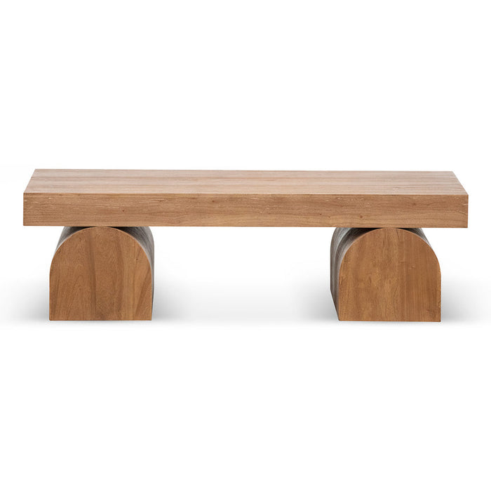 Calibre Furniture Henley 1.3m Elm Coffee Table - Natural