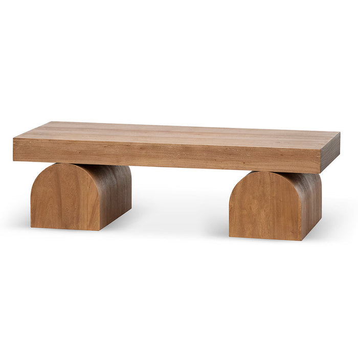 Calibre Furniture Henley 1.3m Elm Coffee Table - Natural