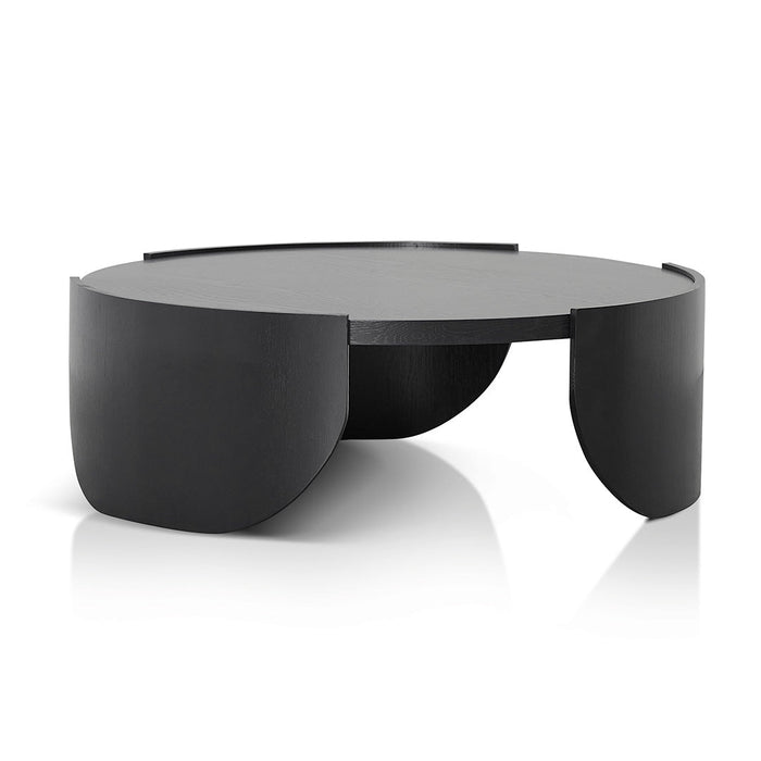 CCF8310-CN 1.1m Round Coffee Table - Black