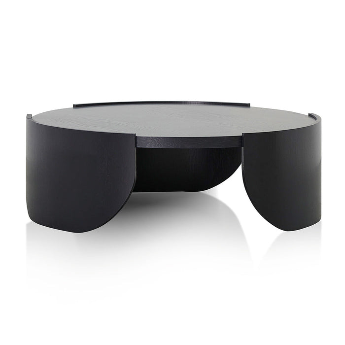 CCF8310-CN 1.1m Round Coffee Table - Black