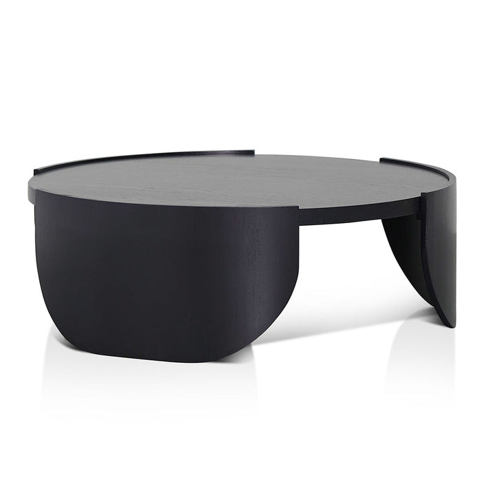 CCF8310-CN 1.1m Round Coffee Table - Black