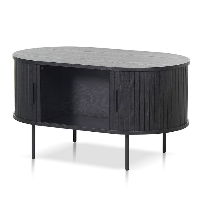 CCF8441-KD 100cm Coffee Table - Full Black