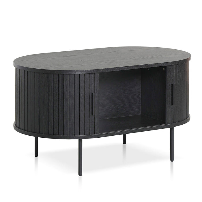 CCF8441-KD 100cm Coffee Table - Full Black