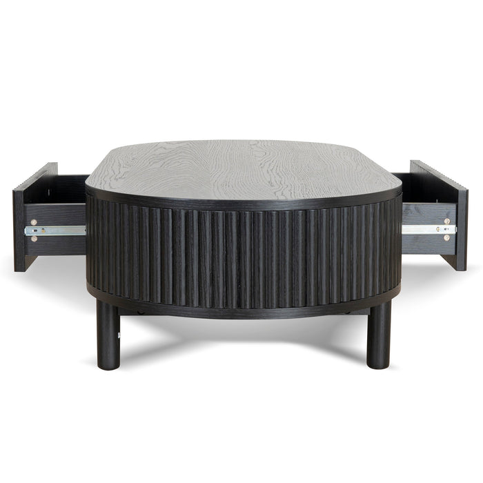 CCF8626-KD 1.2m Coffee Table - Full Black