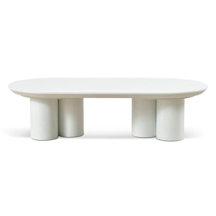 CCF8788-CN 1.3m Coffee Table - Full White