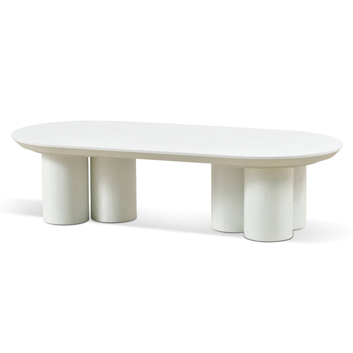 CCF8788-CN 1.3m Coffee Table - Full White