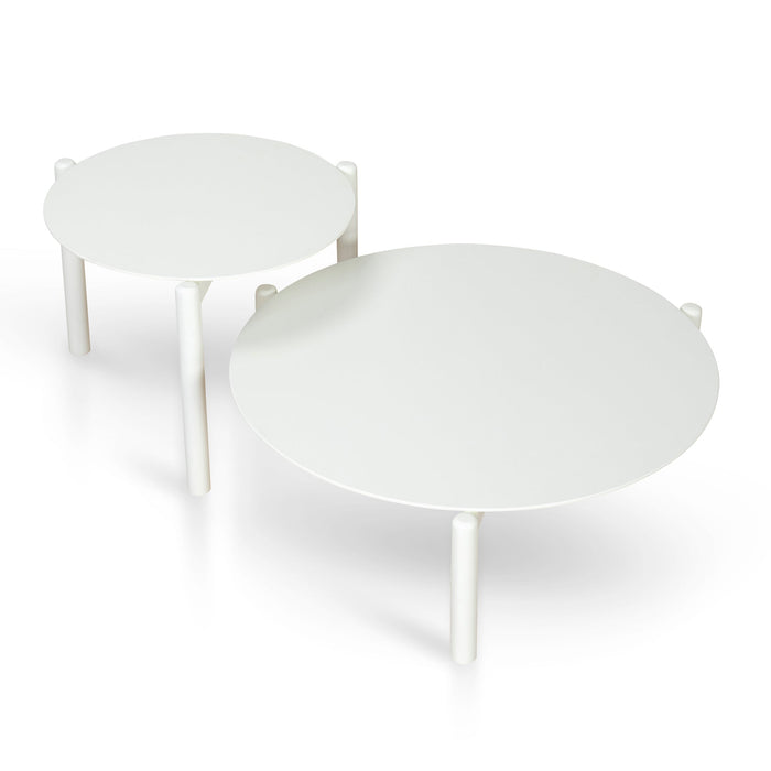 CCF8985-KD - Nest of Coffee tables - White