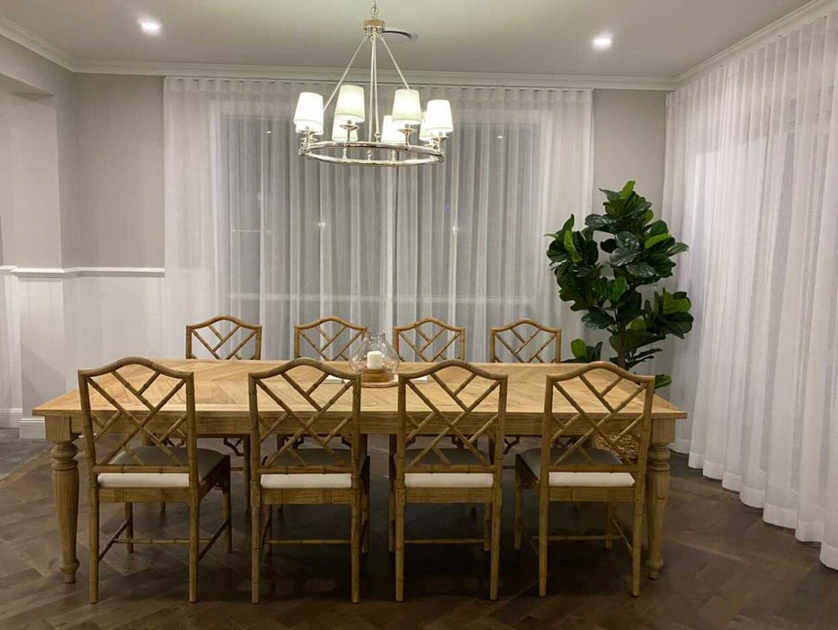Byron Old Wood Dining Table - 160cm