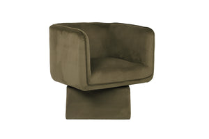 Chloe Swivel Occasional Chair Moss