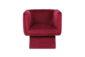 Chloe Swivel Occasional Chair Wine