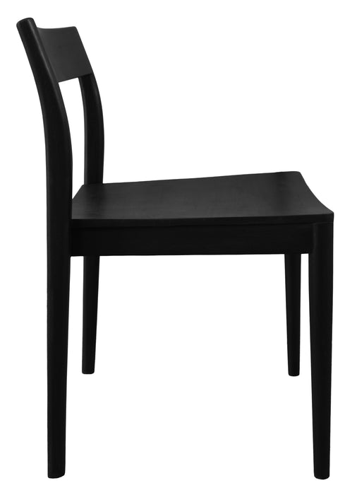 Moller Dining Chair Set of 2 (Black)