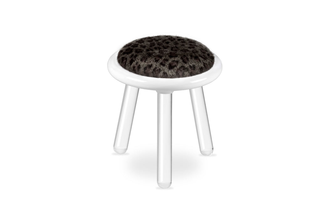 Illusion Leopard Stool