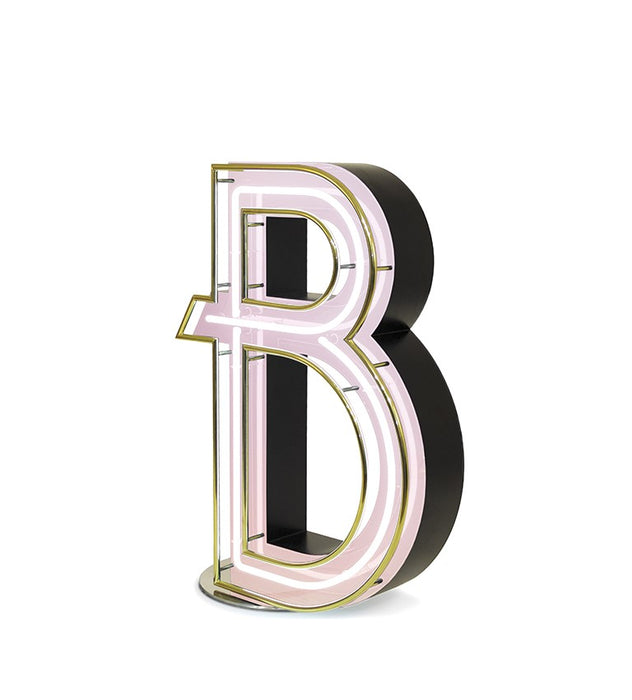 Letter B Graphic Lamps