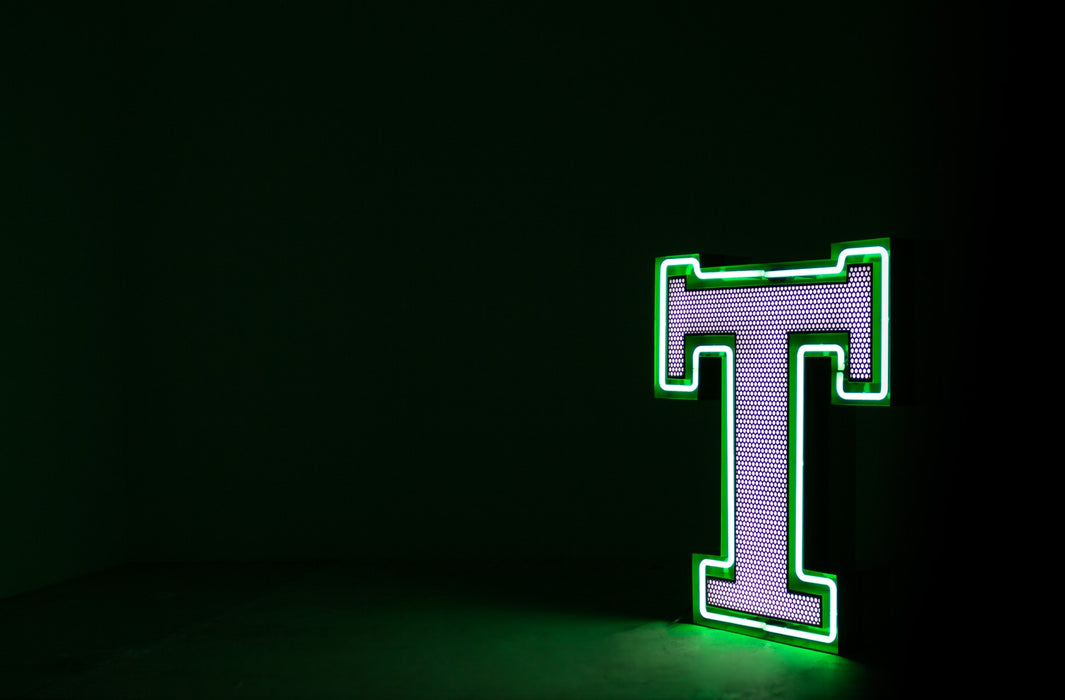 Letter T Graphic Lamps