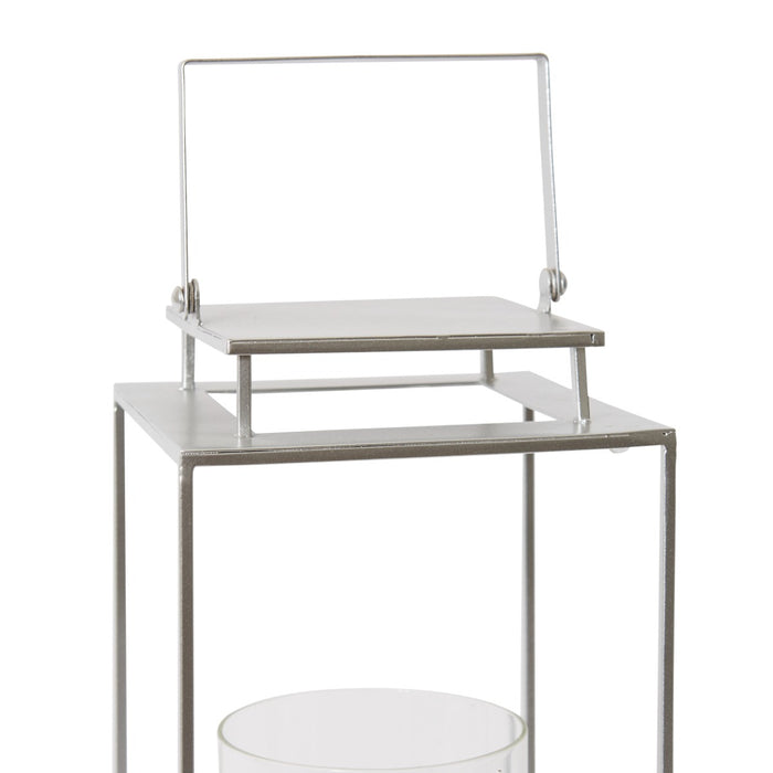 Jylan Candle Holder - Silver, 48cm (H)