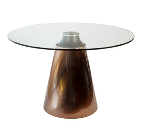 Cooper Round Dining Table Copper