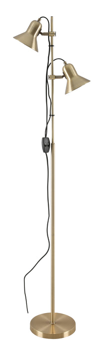 Corelli 2 Floor Lamp - Antique Brass