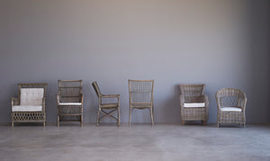 NovaSolo Wickerworks Baron Chair (Set of 2)