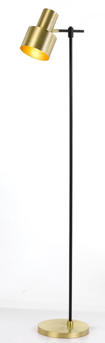 Croset Floor Lamp - Black, Gold