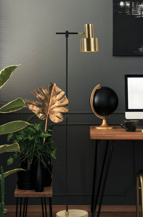 Croset Floor Lamp - Black, Gold