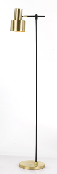Croset Floor Lamp - Black, Gold