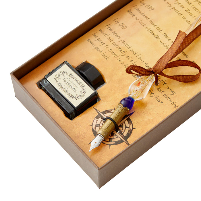 Fleck Glass Pen Set