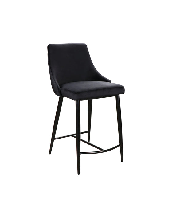 Cassia Bar Stool Black (Set of 2)